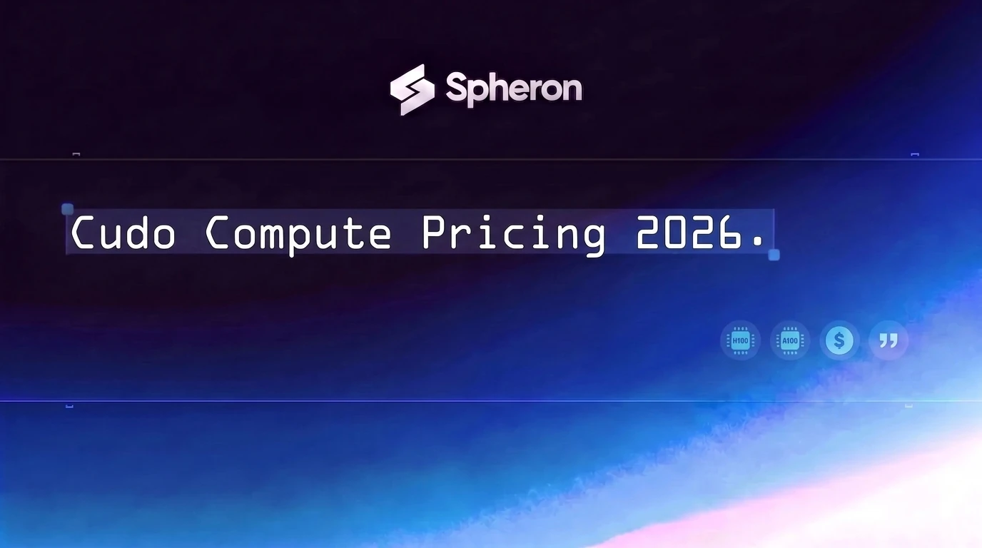 Cudo Compute Review Pricing 2026: H100 Cost vs Spheron