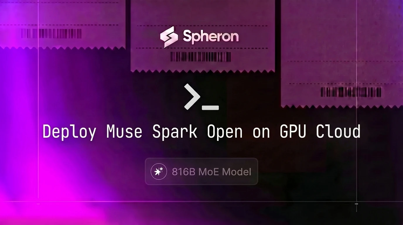 Deploy Muse Spark Open on GPU Cloud: Meta's 816B MoE Setup (2026)