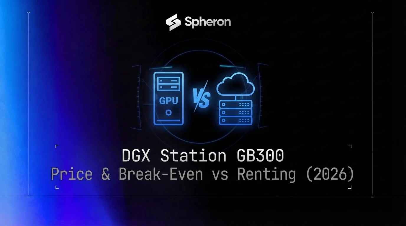 DGX Station GB300 Price: Break-Even vs GB300 NVL72 (2026)