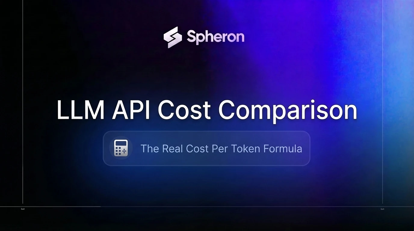 LLM API Cost Comparison: The Real Cost Per Token Formula