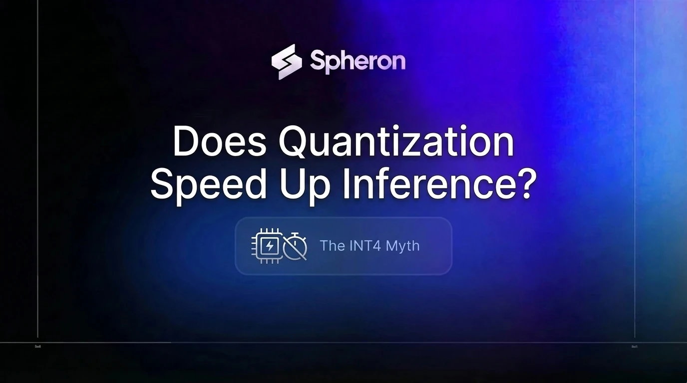 Does Quantization Speed Up Inference? The INT4 Myth