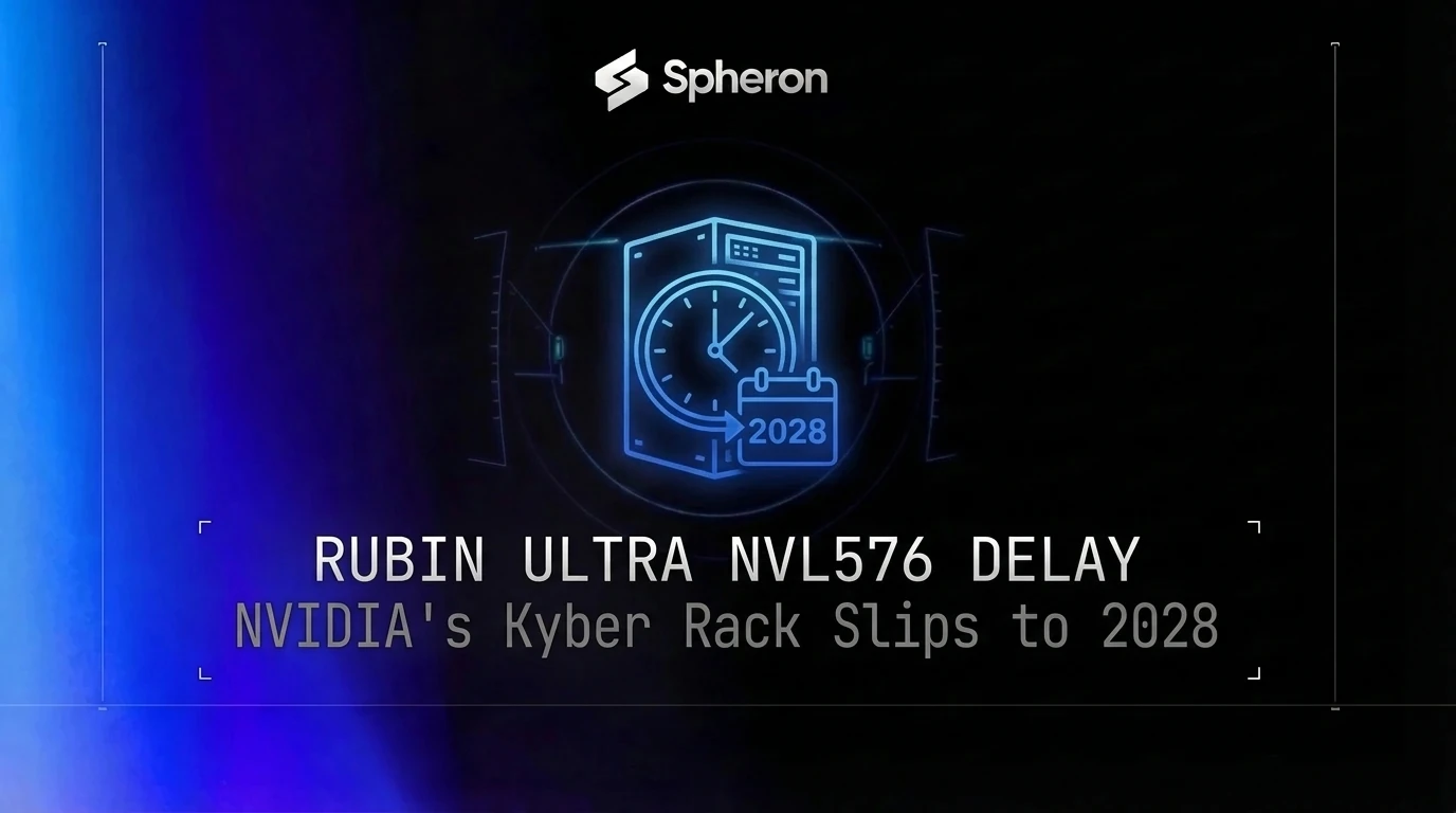 Rubin Ultra NVL576 Delay: NVIDIA's Kyber Rack Slips to 2028
