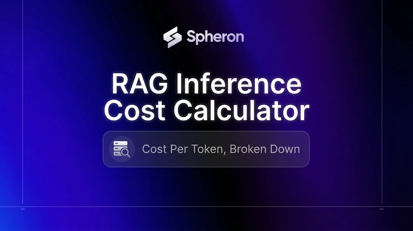 RAG Inference Cost Calculator: Cost Per Token, Broken Down (2026)