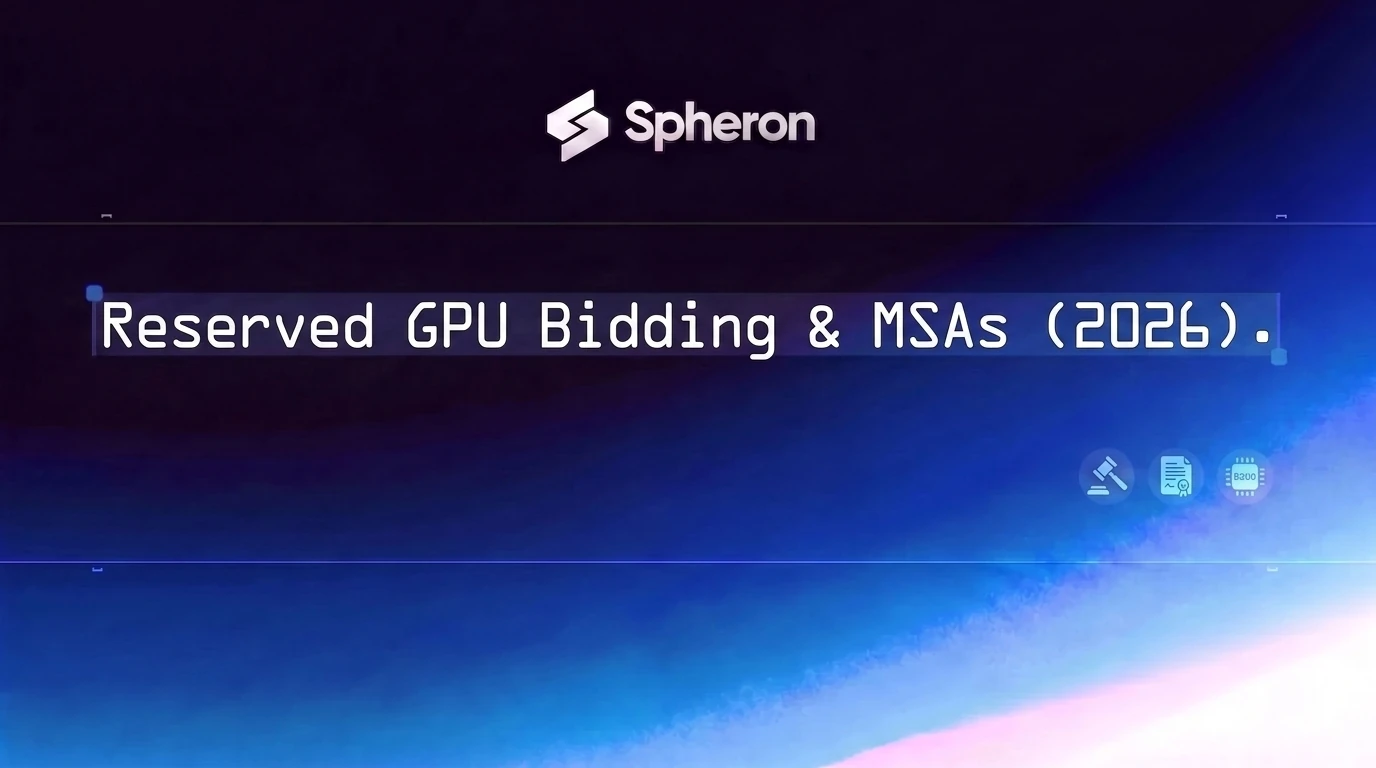 Reserved GPU Capacity Bidding: Capacity Blocks and MSAs (2026)