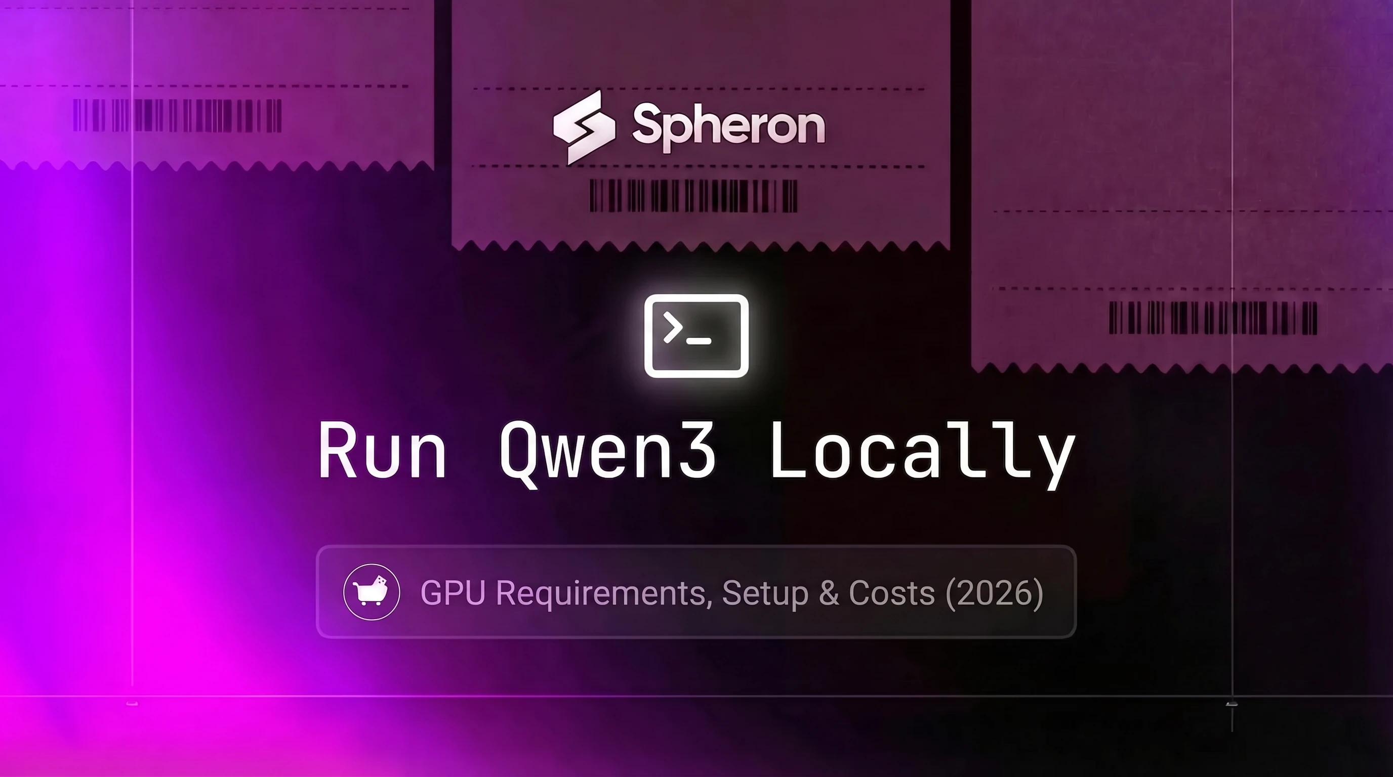 Run Qwen3 Locally: GPU Requirements, Setup & Costs (2026)