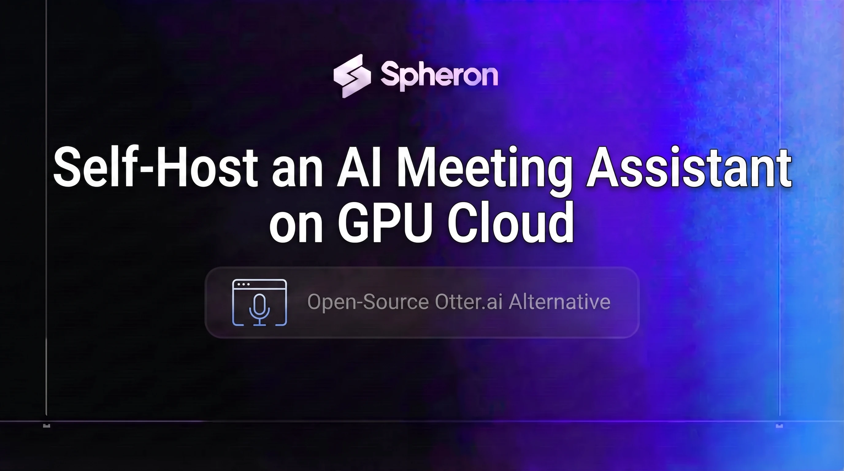 Self-Hosted AI Meeting Assistant: Otter.ai Alternative (2026)