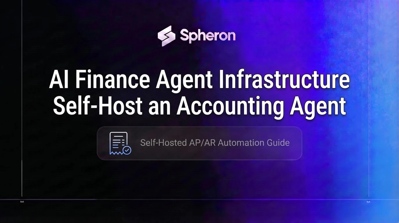 AI Finance Agent Infrastructure: Self-Host an Accounting Agent