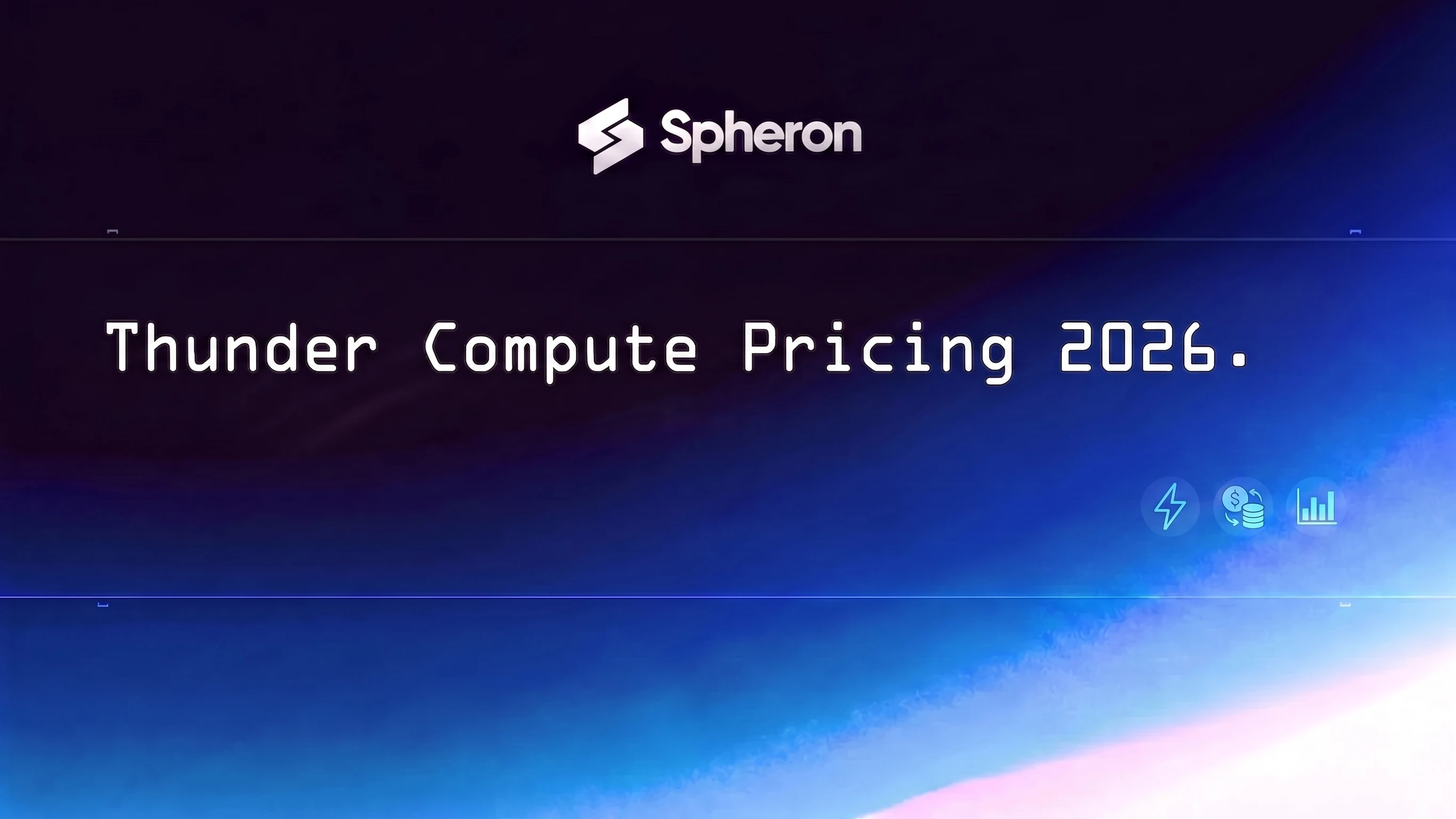 Thunder Compute Pricing 2026: H100 and A100 Cost vs Spheron