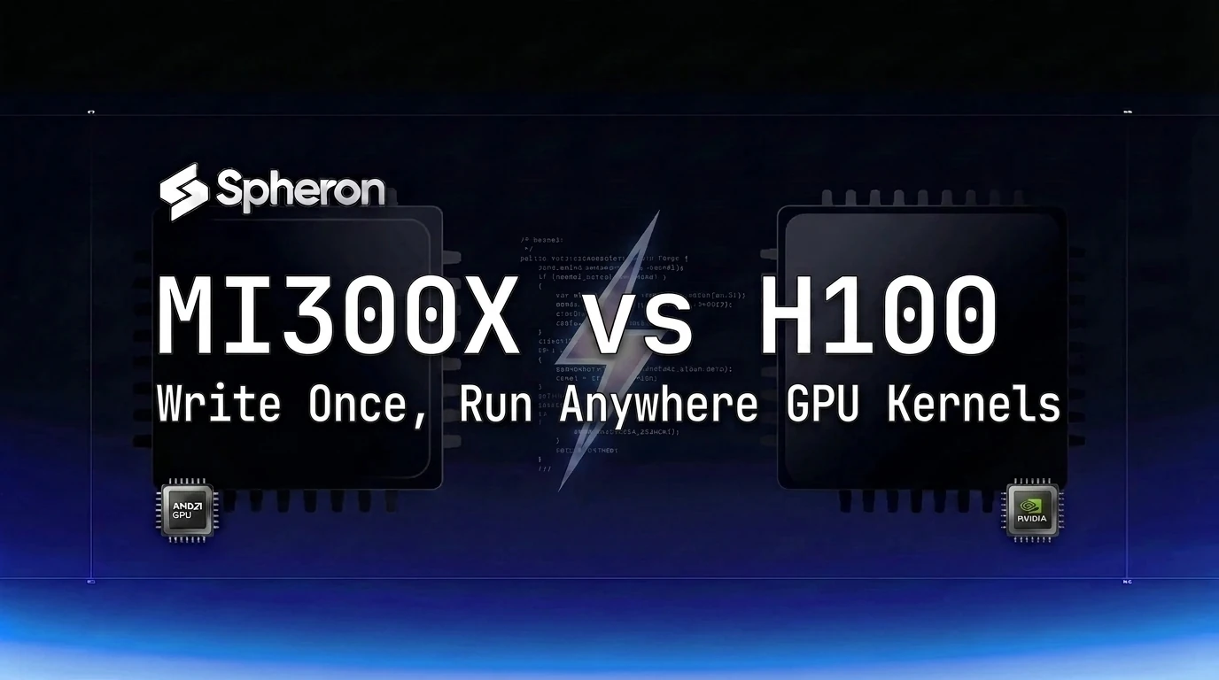 Write Once, Run Anywhere GPU Kernels: MI300X vs H100 (2026)