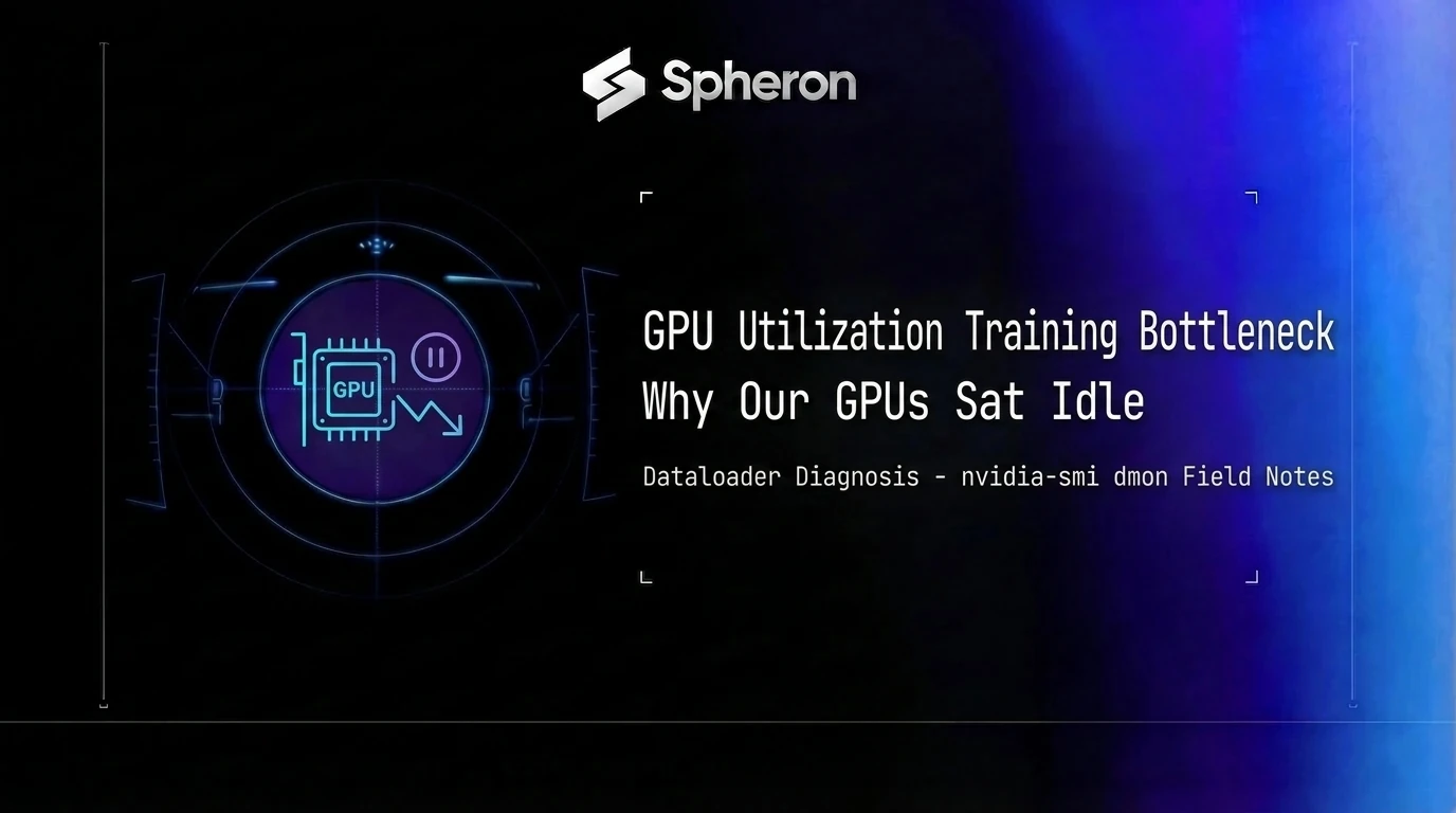 GPU Utilization Training Bottleneck: Why Our GPUs Sat Idle